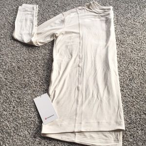 NWT Lululemon Modal Pleated back long sleeve shirt
